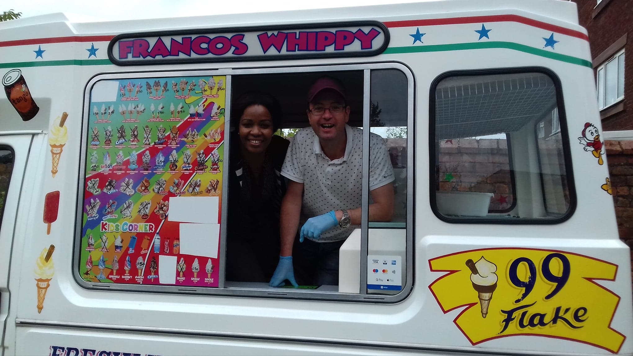 Mr Whippy Ice Cream Van Hire in Lancashire Fully Insured and Licenced